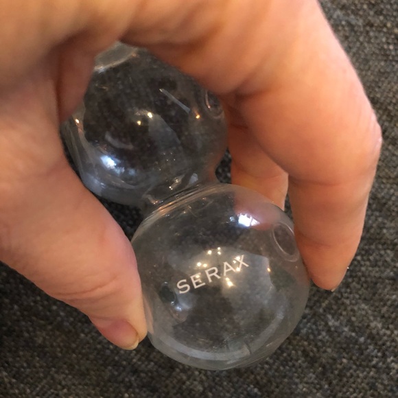 Glass bubbles vase - Picture 4 of 4